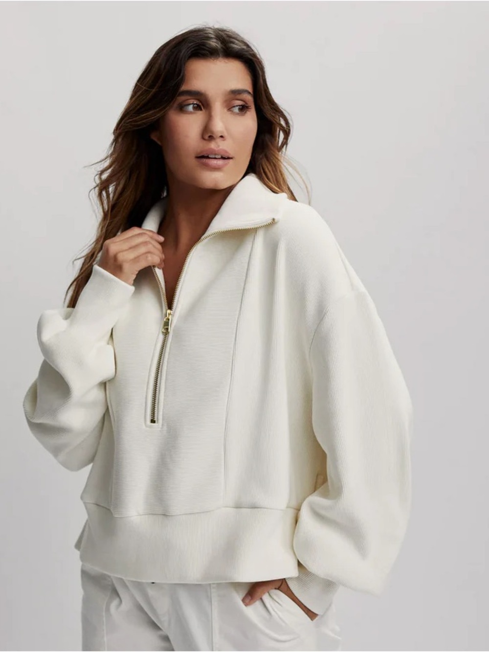 Varley Ramona Half Zip Top / Sweater